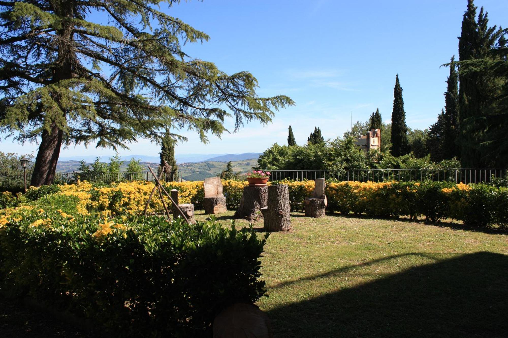 Villa Sant'Uberto Country Inn Radda in Chianti Exteriör bild