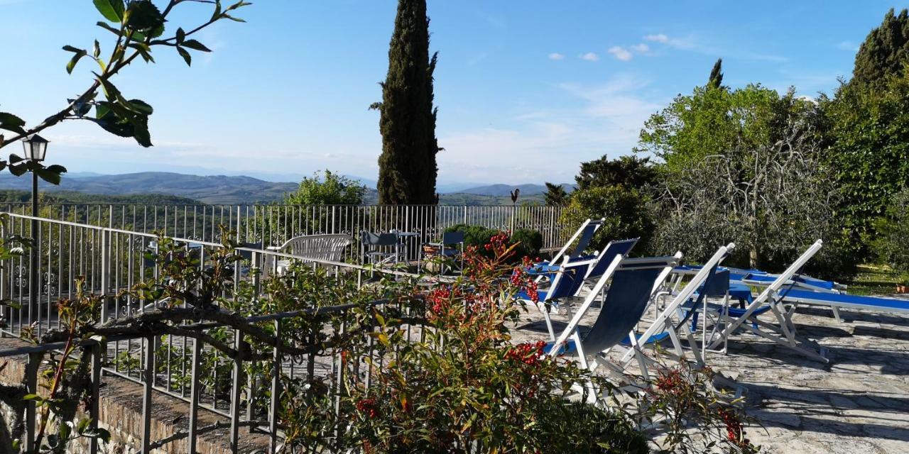 Villa Sant'Uberto Country Inn Radda in Chianti Exteriör bild